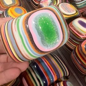 Sobral PopArt bangle. Authentic original stamped.